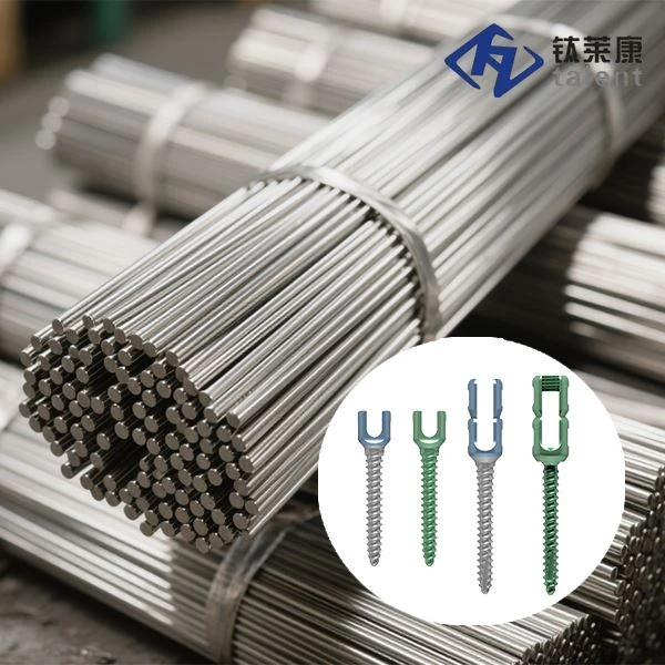ASTM F136 টাইটানিয়াম খাদ বার
